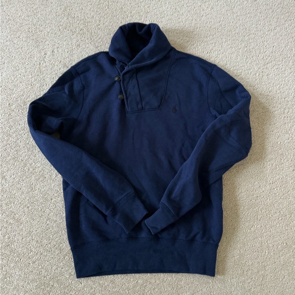 Ralph Lauren Polo Shawl Collar Pullover Sweater